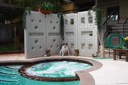buy New Aboveground 71 Gallon (268.76) Liters) Modular Rainwater Tank Fence by Contain